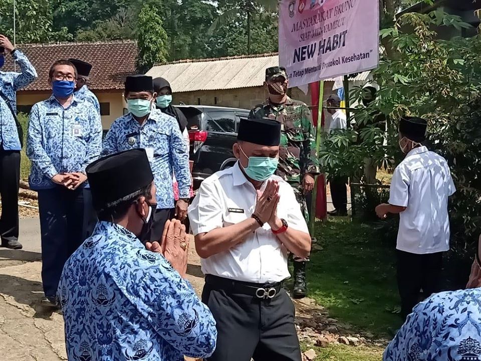 Silaturahmi dan Kunjungan Kerja Bupati Purworejo Di Kecamatan Bruno 2020